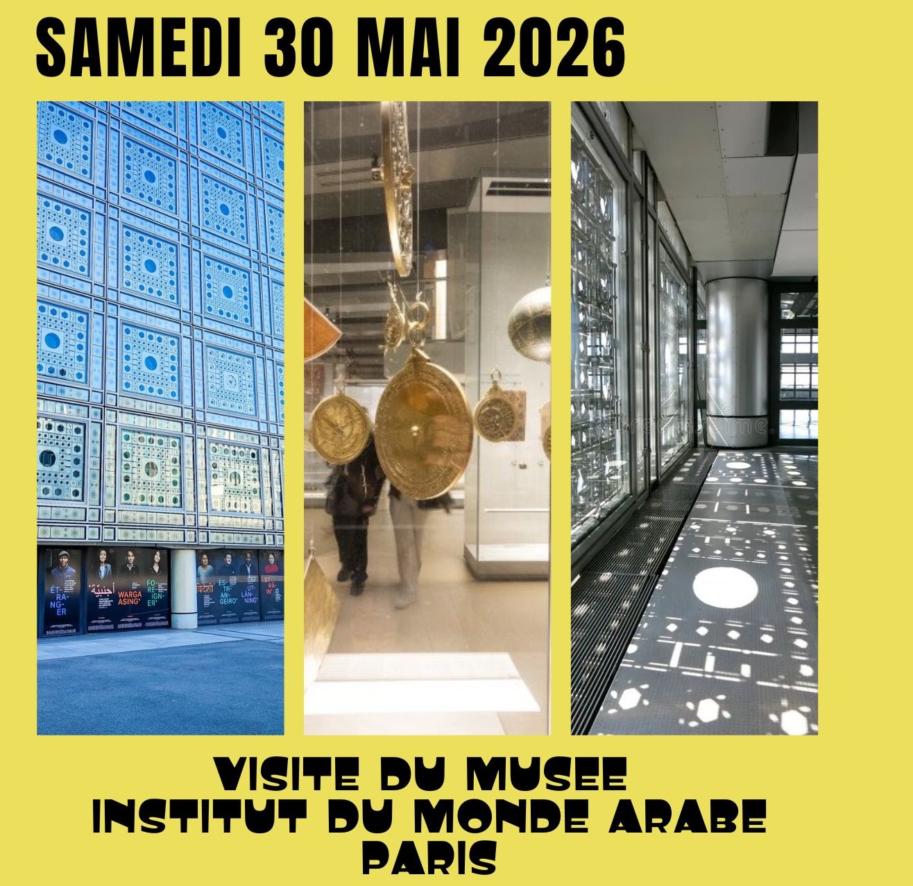 CULTURES DU MONDE – Institut du Monde Arabe
