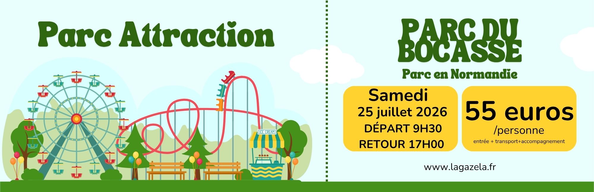 PARC DU BOCASSE – COMPLET