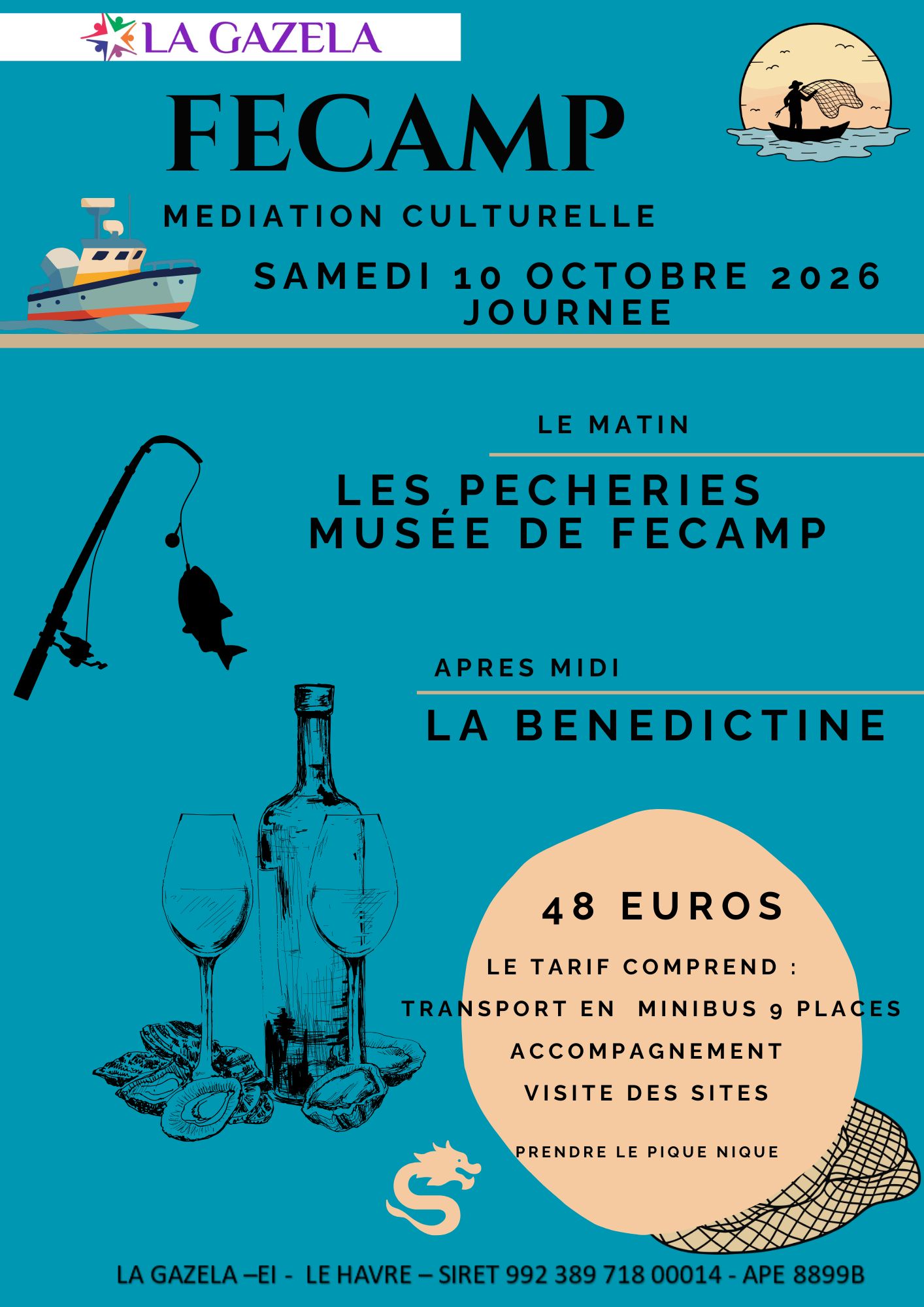 DECOUVERTE DE FECAMP et ses trésors culturels