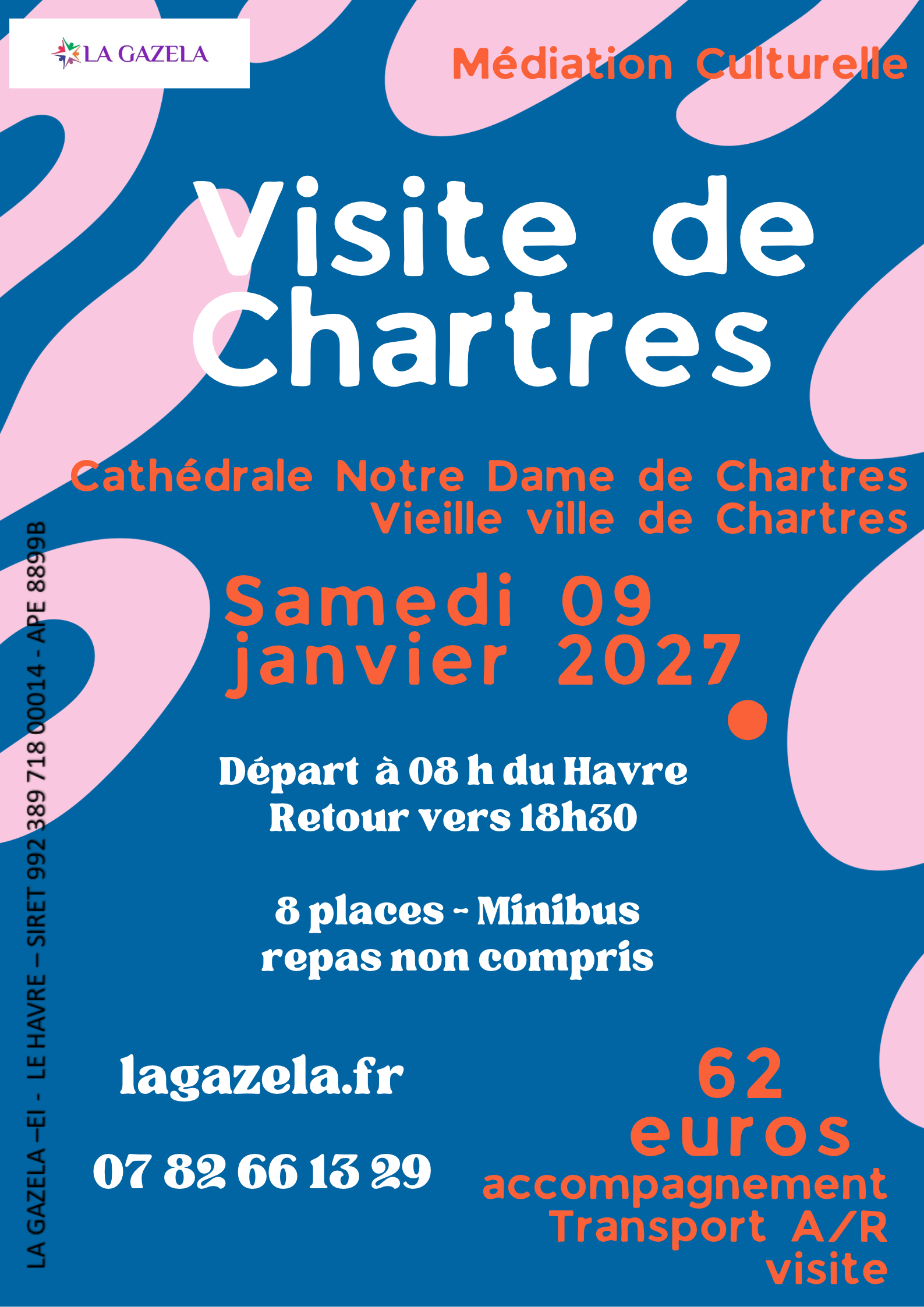 DECOUVRIR CHARTRES – reste 7 places